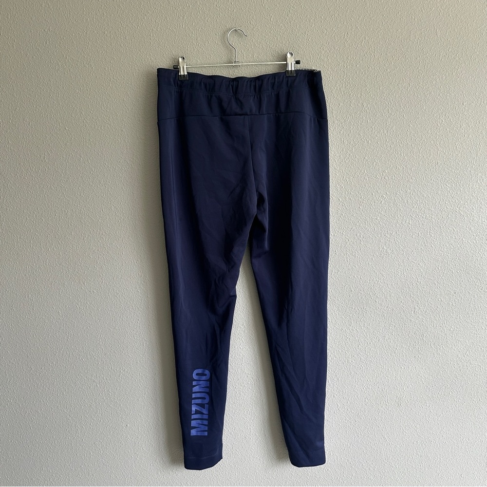 Mizuno Blue Running Jogger Warm Up Pants Large - Picture 8 of 15